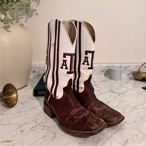 Texas A&M Cowboy Boots